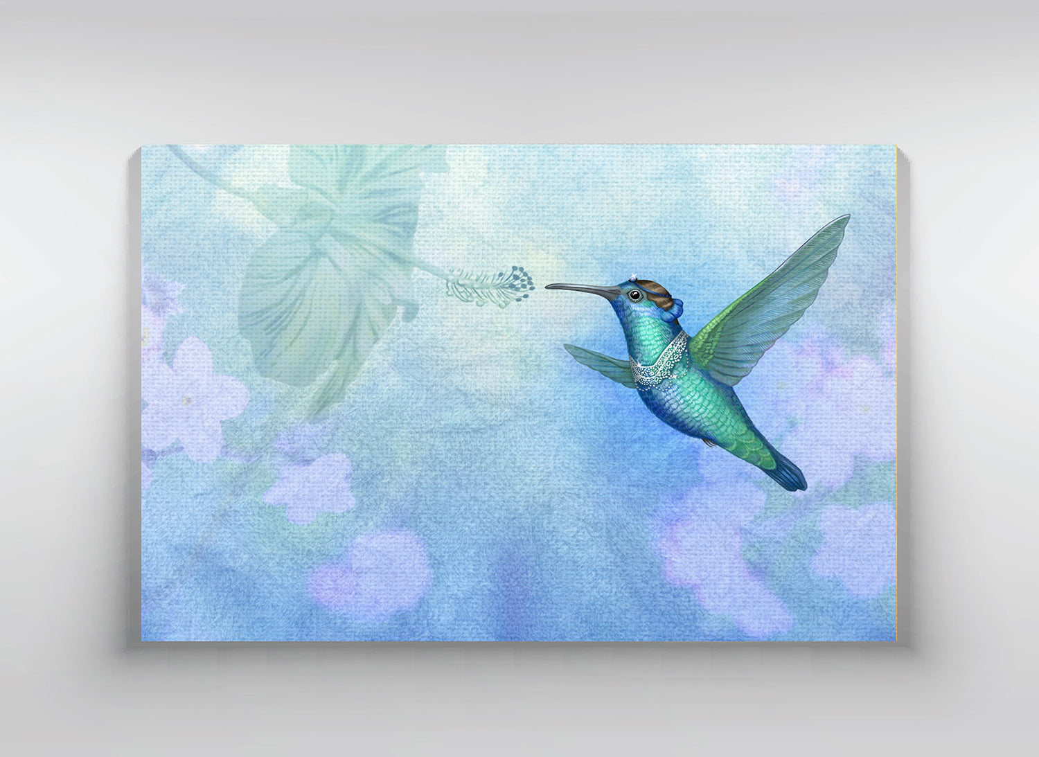 Canvas "Small is beautiful" (Hummingbird)
