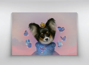 Canvas "Take time to be a butterfly" (Papillon)
