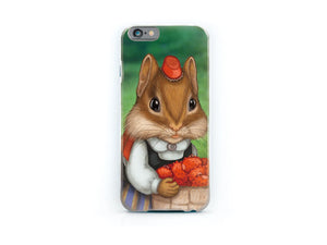 iPhone cover "Other land blueberry, own land strawberry"
