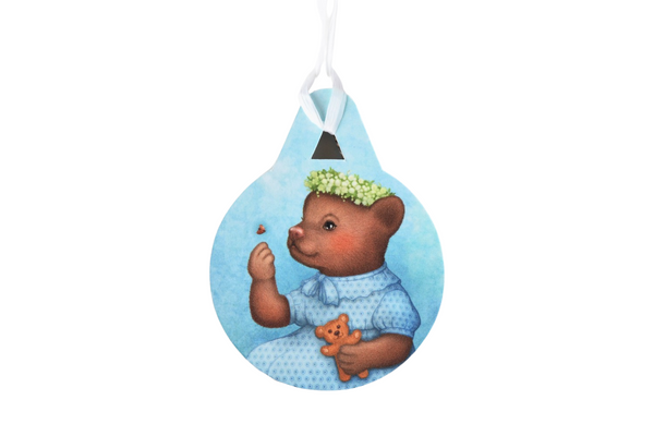 Christmas tree decoration "Playing is working for children" (Bear)