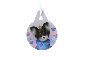Christmas tree decoration "Take time to be a butterfly" (Papillon)