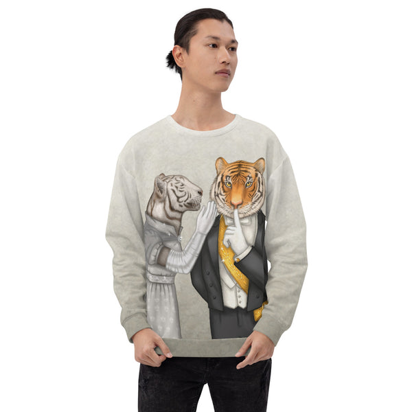 Unisex sweatshirt "Speech is silver, silence is golden" (Tigers)