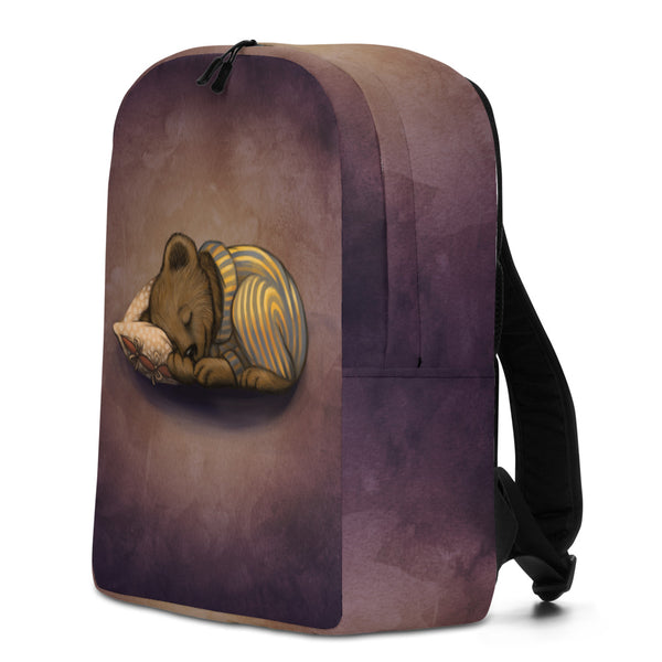 Backpack "Morning is wiser than evening" (Bear)
