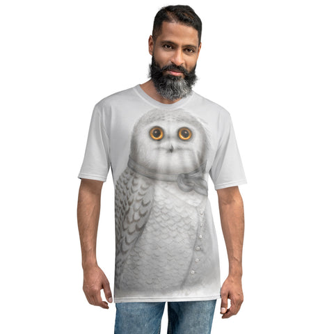 Men's T-shirt "The North wind does blow and we shall have snow" (Snowy owl)