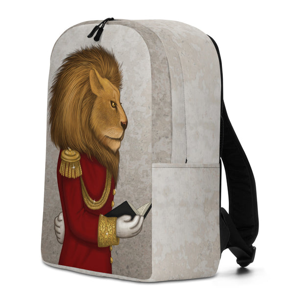 Backpack "The word is stronger than the army" (Lion)