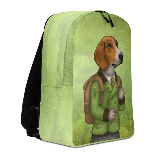Backpack "Do not wait until tomorrow to hunt" (Estonian hound)