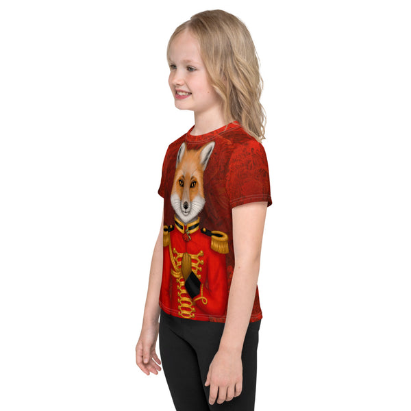 Unisex kids T-shirt "Today I am a warrior" (Fox)