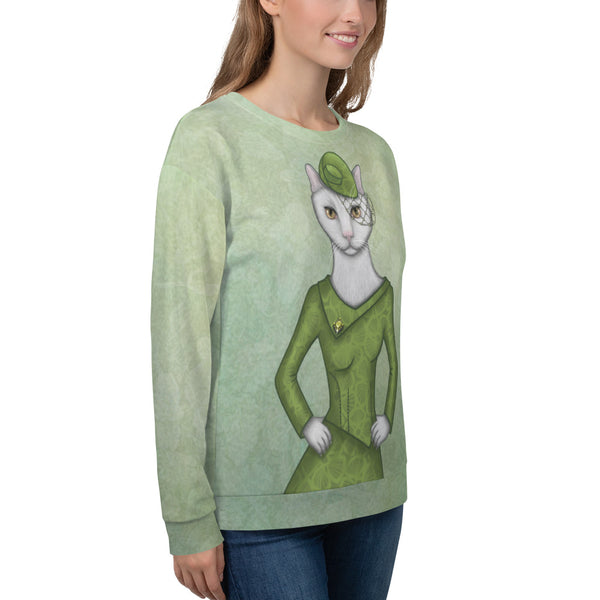 Unisex sweatshirt "Smooth cat, sharp claws" (Cat)