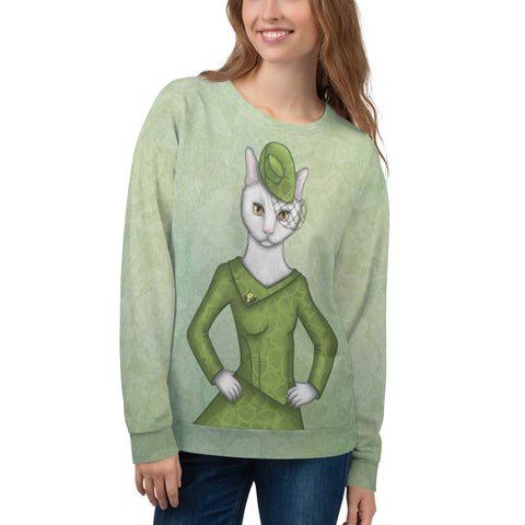 Unisex sweatshirt "Smooth cat, sharp claws" (Cat)