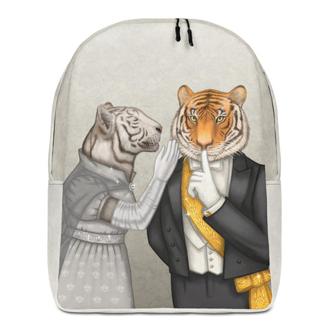 Backpack "Speech is silver, silence is golden" (Tigers)