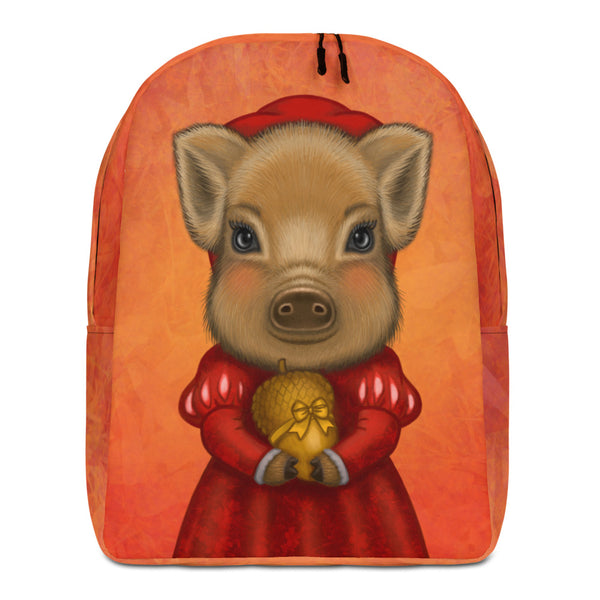 Backpack "A small gift is better than a great promise" (Wild boar)