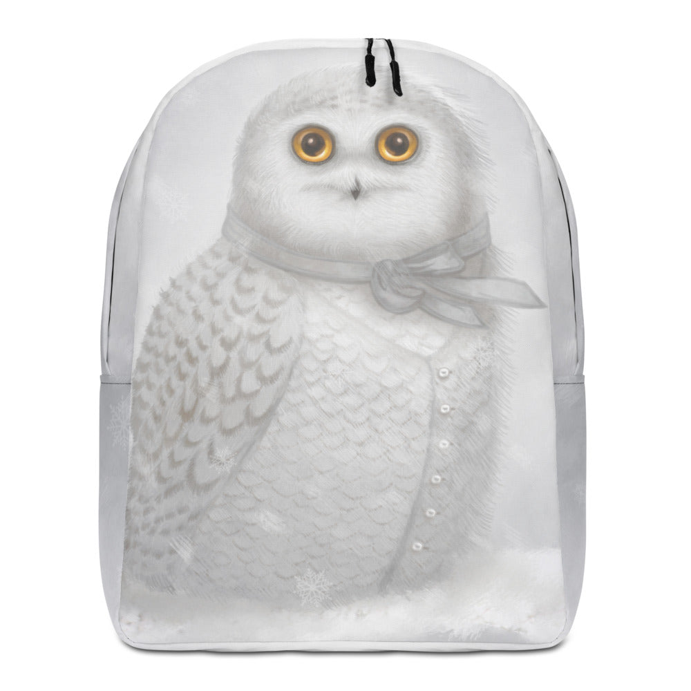 Backpack "The North wind does blow and we shall have snow" (Snowy owl)