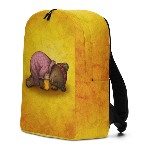 Backpack "Sleeping is sweeter than honey" (Bear)
