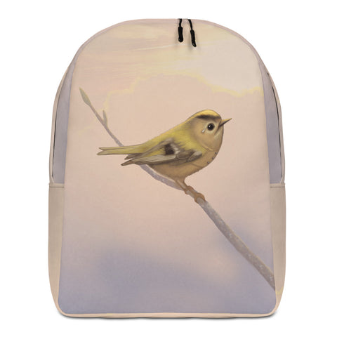 Backpack "A small tear relieves a great sorrow" (Goldcrest)