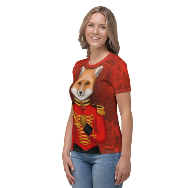 Women's T-shirt "Today I am a warrior" (Fox)