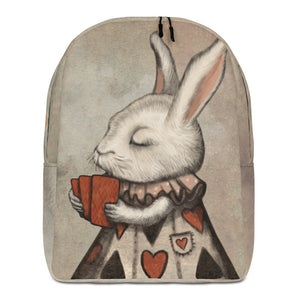 Backpack "Lucky at cards, unlucky in love" (Hare)