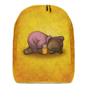 Backpack "Sleeping is sweeter than honey" (Bear)