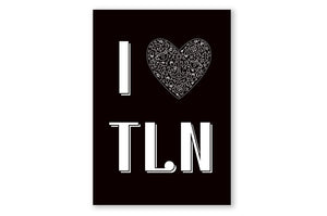 Postkaart "I love TLN"