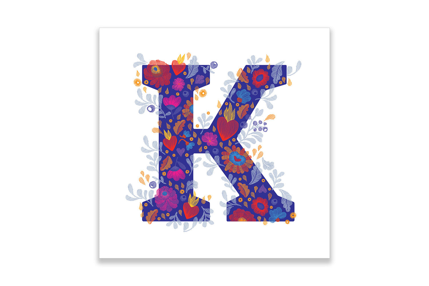 Postcard "K"