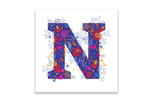 Postcard "N"