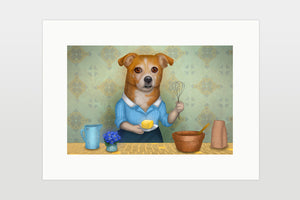 Print "With enough butter anything is good" (Dog)