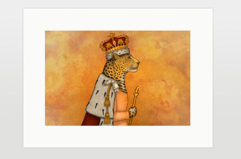 Print "In every woman there is a queen" (Leopard)