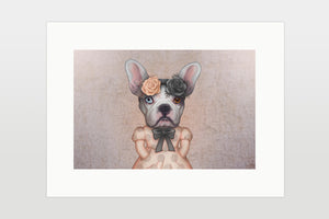 Print "We all have light and dark inside us" (French bulldog)
