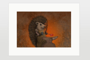 Print "Everyone is the blacksmith of his own fortune" (Hedgehog)