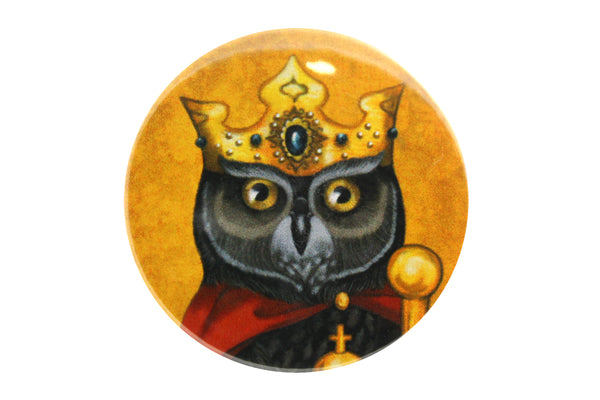 Badge "Own eye is king" (Owl)