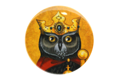 Badge "Own eye is king" (Owl)