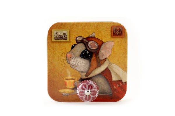 Wall hanger "Who is timid in the woods boasts at home" (Flying squirrel)